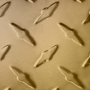 Treadtex™ Prestige Gold Diamond Stainless Steel Sheet – Mirror